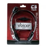 Fone de Ouvido C/ Microfone C3 tech Light
